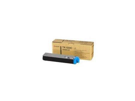 Toner laser kyocera-mita tk520c - cyan (4.000 pages)