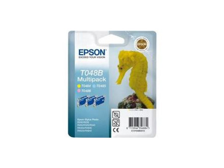 Multipack Epson T048B - Jaune, magenta et cyan