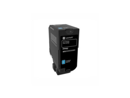 lexmark toner laser cyan 3.000 pages corporative cs/720/725 cx725