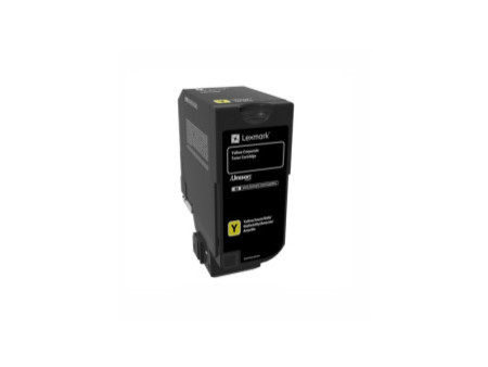 lexmark toner laser jaune 3.000 pages corporative cs/720/725 cx725