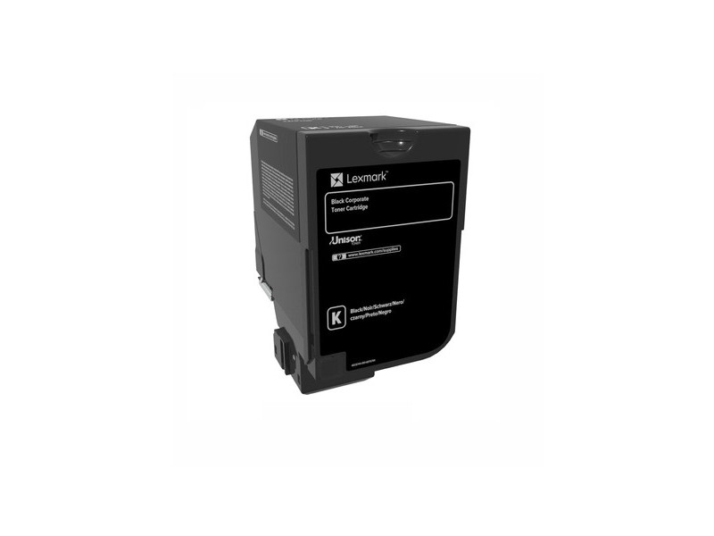 lexmark toner laser noir 3.000 pages corporative cs/720/725 cx725