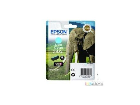 Cartouche Epson T24XL - Cyan Clair (740 pages)