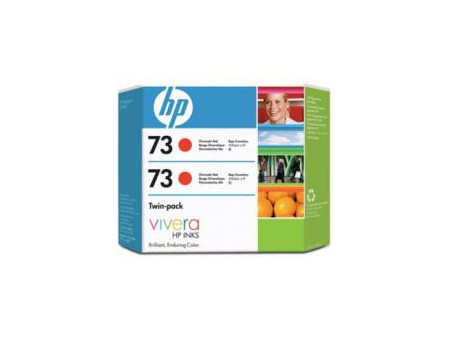 Cartouche encre HP 73 - Rouge (Pack 2 cartouches)