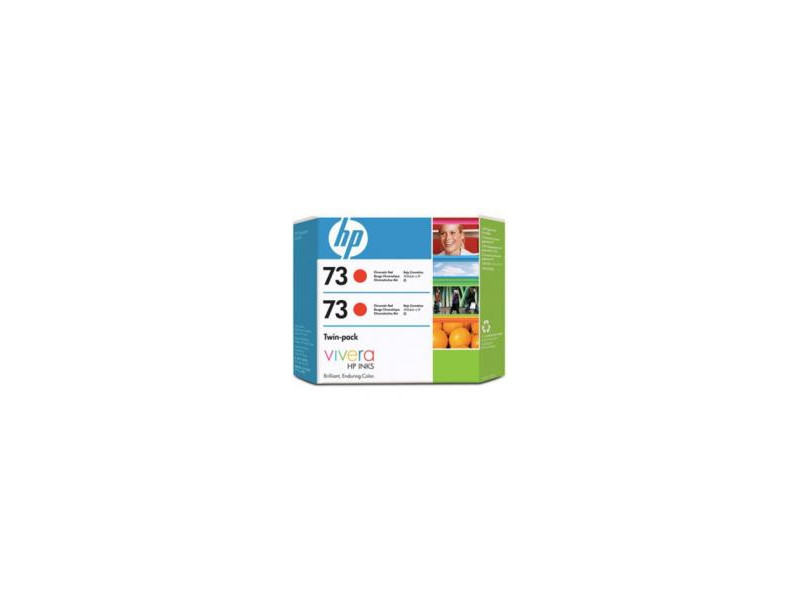 Cartouche encre HP 73 - Rouge (Pack 2 cartouches)