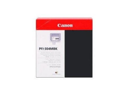 Cartouche Canon PFI-304mbk - Noir mate