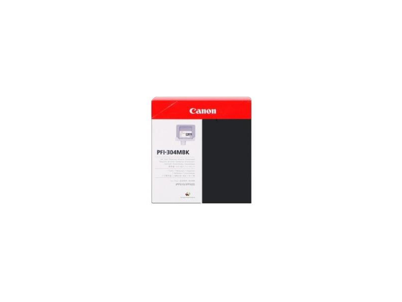 Cartouche Canon PFI-304mbk - Noir mate