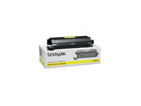 Toner Lexmark 12N0770 - jaune (14.000 pages)