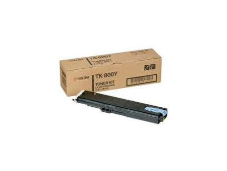 Toner Kyocera TK-800Y - Jaune 10.000 pages