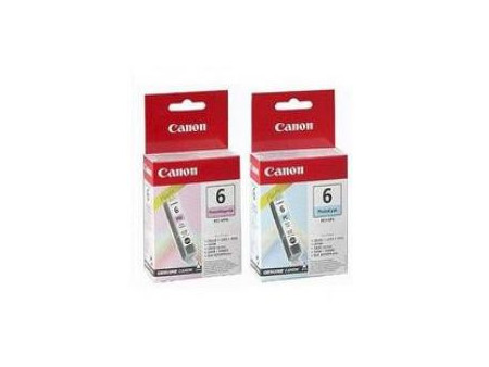 Cartouche Canon BCI-6PC + BCI-6PM - Photo cyan/Photo magenta (Pack 2)