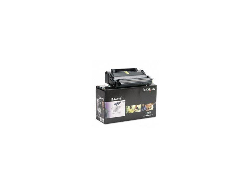 Toner Lexmark 12A4710 - noir (6.000 pages)