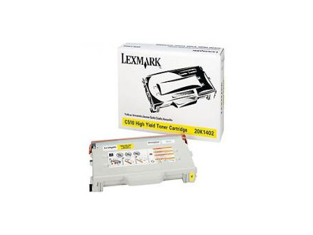 Toner Lexmark 20K1402 - jaune (6.600 pages)