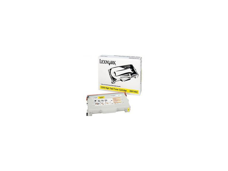 Toner Lexmark 20K1402 - jaune (6.600 pages)