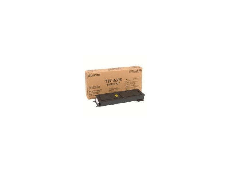 Toner photocopieur kyocera-mita tk675 - noir (20.000 pages)