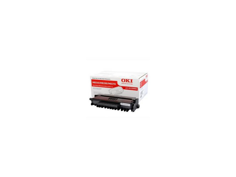 Toner OKI MB260/280/290 - 01239901 - Noir