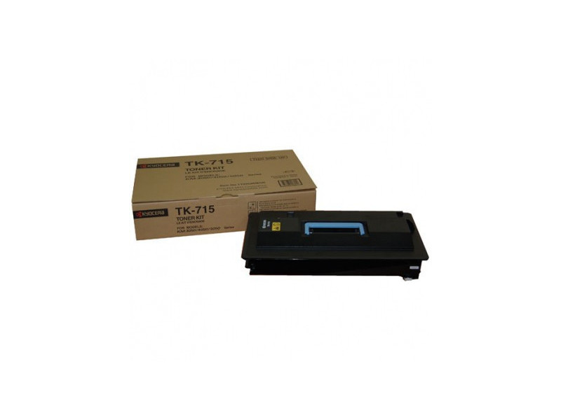 kyocera-mita toner photocopieur noir tk715 34.000 pages km/3050/4050/5050