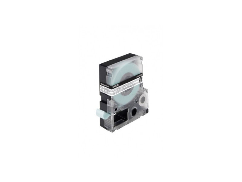 epson ruban marqueur non-lamine lc-4twn9 transparente/blanc 9m 12mm lw/300/400/900p