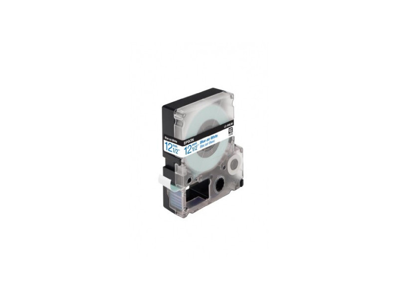 epson ruban marqueur non-lamine lc-4wln9 blanc/bleu 9m 12mm lw/300/400/900p