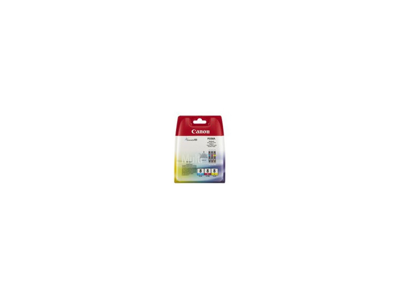 Multipack CLI8 C/M/Y (3 cartouches)