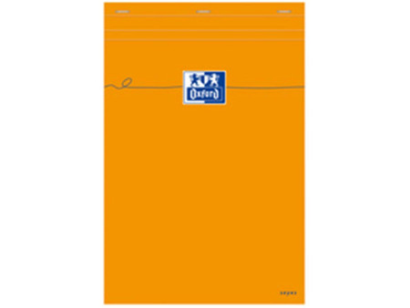 Oxford Bloc-notes, A4, Seyès, 80 feuilles, orange