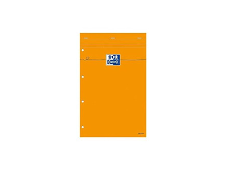 Oxford Bloc-notes, 210 x 315, Seyès, 80 feuilles, orange