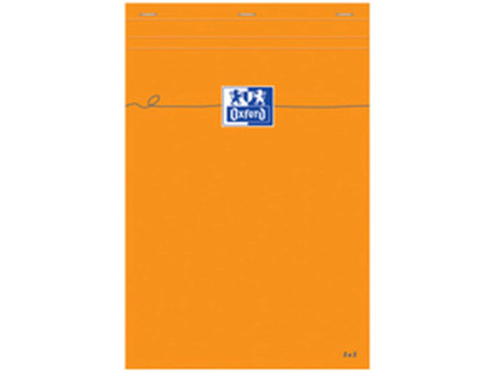 Oxford Bloc-notes, 210 x 315 mm, uni, 80 feuilles, orange