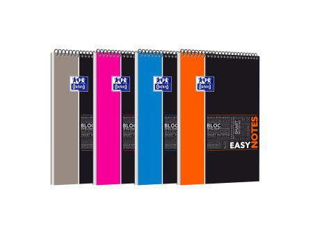 Oxford Etudiants Bloc-notes à spirale 'EASYNOTES', A4+