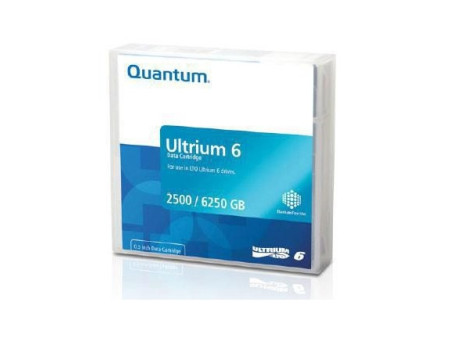 Quantum Ultrium 6, LTO, 2.5TB Native, 6.25TB Compressed, 846m tape