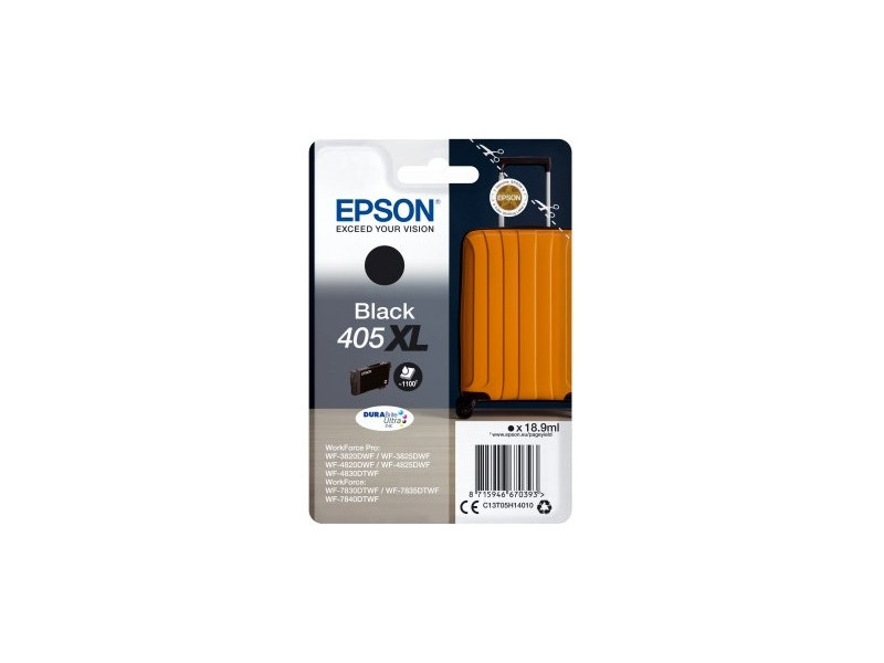 Cartouche Epson 405XL - Noir - 1100 pages
