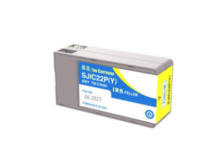 Cartouche compatible EPSON Jaune C33S020604 SJIC22PY