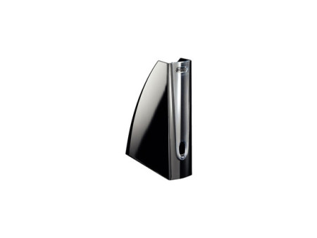 LEITZ Porte-revues Allura, format A4, plastique, noir