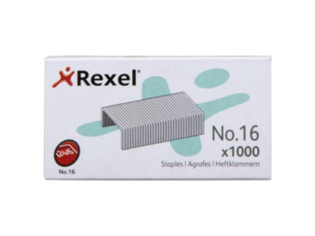 REXEL agrafes No 24/6, zinguées, contenu: 1.000 pièces