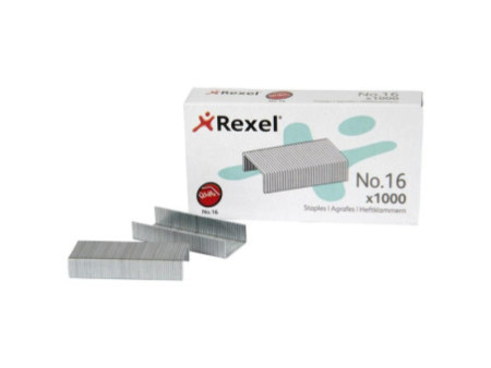 REXEL agrafes No 24/6, zinguées, contenu: 1.000 pièces