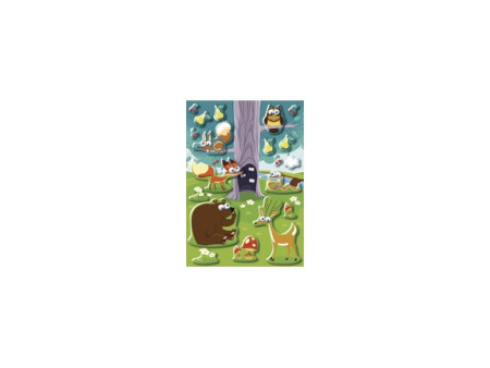 HERMA Stickers MAGIC "souris amusantes", transpuffy