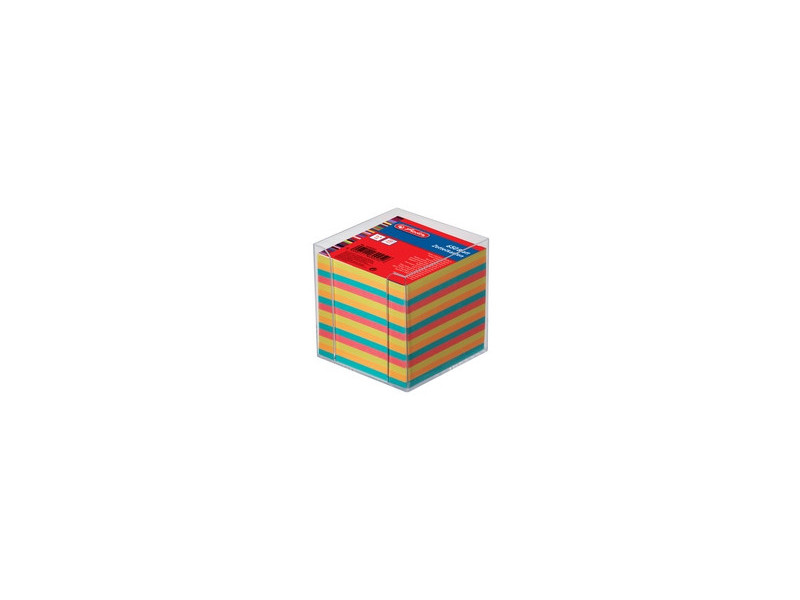 herlitz Boîte pour bloc-notes, en plastique, 90 x 90 mm,