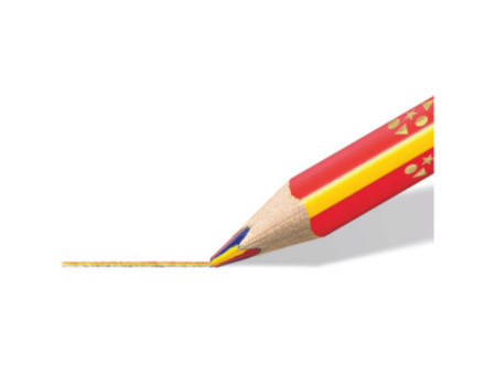 STAEDTLER crayons couleurs arc-en-ciel Noris Club, pot de 50