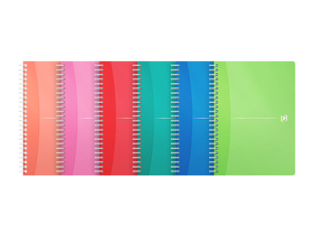 Oxford Carnet à spirale 'My Colours', A5, ligné