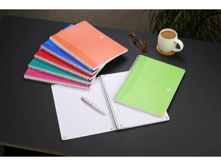Oxford Carnet à spirale 'My Colours', A5, ligné