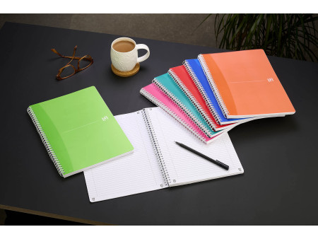 Oxford Carnet à spirale 'My Colours', A5, ligné