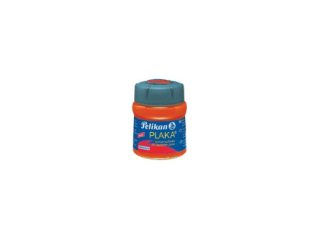 Pelikan plaka, orange (No. 15), contenu:50 ml dans un flacon