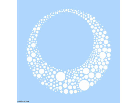 Marabu Gabarit à motif "Cosmos", 330 x 330 mm