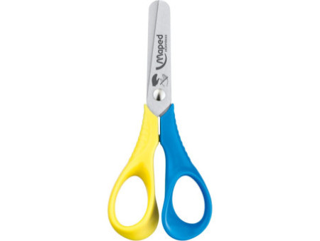 Maped Ciseux d'apprentissage Vivo, rond, longueur: 120 mm,
