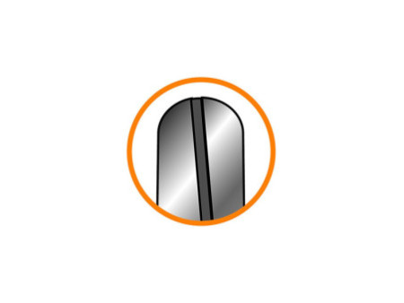 Maped Ciseux d'apprentissage Vivo, rond, longueur: 120 mm,