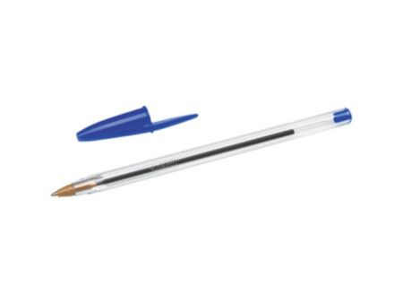 BIC Stylo à bille Cristal Medium, assorti, en sachet de 10