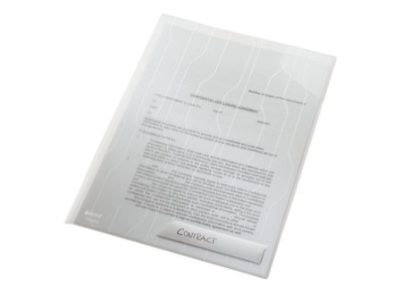 LEITZ Pochettes transparente/prospectus CombiFile Hardback,