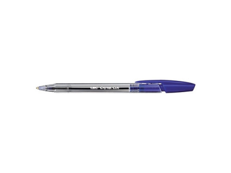 BIC Stylo à bille rétractable Cristal Clic, couleur: rouge