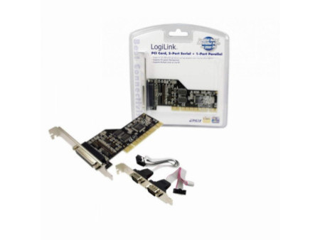 LogiLink carte PCI 16C550 1284 série/parallèle