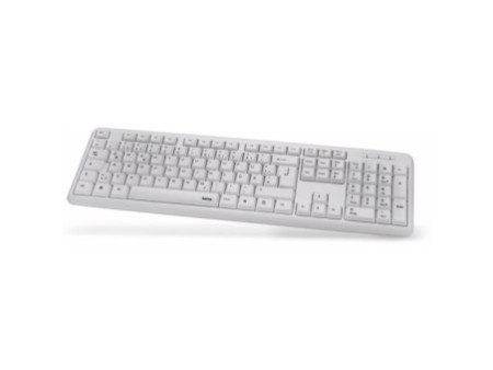 hama Basic Tastatur ´K210´, kabelgebunden, USB, weiß