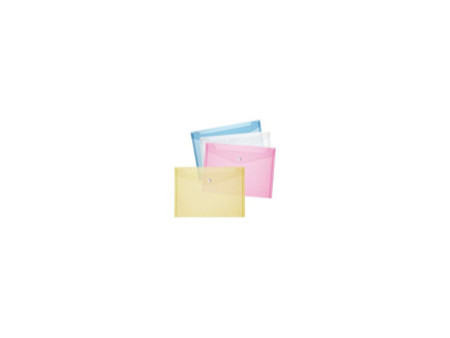 herlitz Pochette pour documents, format long, bleu /