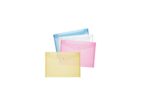 herlitz Pochette pour documents, format long, bleu /