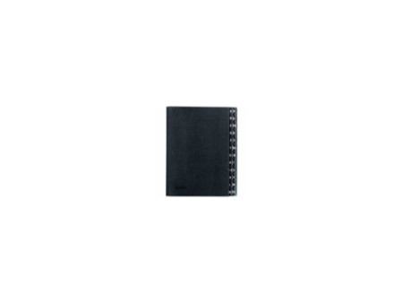 herlitz trieur, format A4, A-Z, 24 compartiments, noir